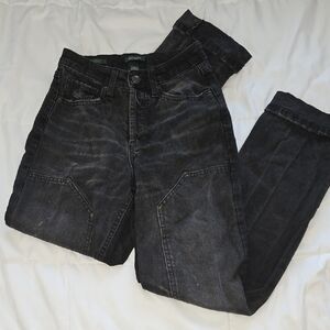 Classic Black Hi-Rise Fit Women's Jeans